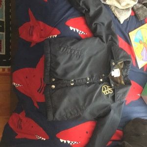 Fleece lined windbreaker